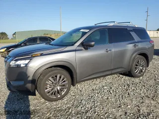 2024 Nissan Pathfinder SL with VIN 5N1DR3CB3RC212534, listed as a Copart auction lot 71816334 with 7,601 mi miles and Salvage Title. Bid and sale history available at carsss.com. Image 1.