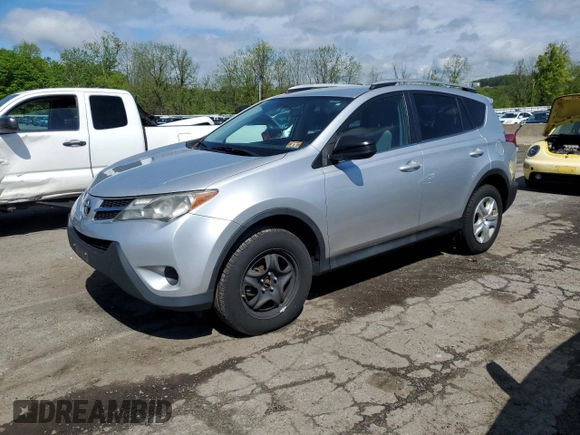 2015 Toyota RAV4 LE with VIN 2T3BFREV5FW323822, listed as a Copart auction lot 55620595 with 180,629 mi miles and Clean Title. Bid and sale history available at DreamBid. Image 1.