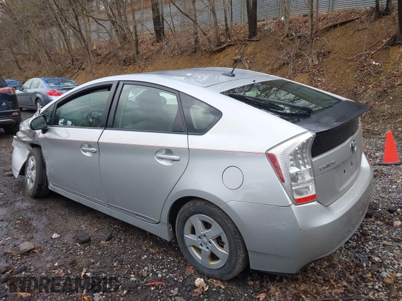 2010 Toyota Prius II with VIN JTDKN3DU3A0122443, listed as a IAAI auction lot 42030295 with 241,889 mi miles. Bid and sale history available at carsss.com. Image 3.