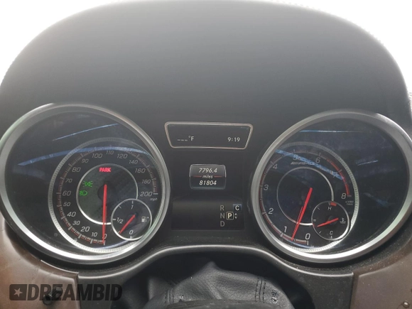2018 Mercedes-Benz GLE 63 S AMG with VIN 4JGED7FB8JA098150, listed as a Copart auction lot 52983805 with 81,804 mi miles and Salvage title. Bid and sale history available at DreamBid. Image 9.