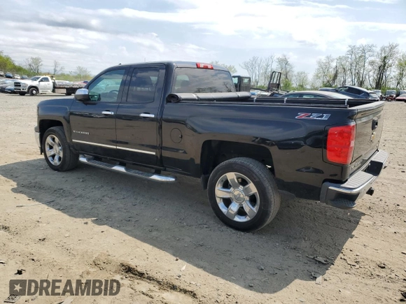 2014 Chevrolet Silverado 1500 LTZ with VIN 1GCVKSEC3EZ269921, listed as a Copart auction lot 51528565 with 137,218 mi miles and Salvage Title. Bid and sale history available at DreamBid. Image 2.