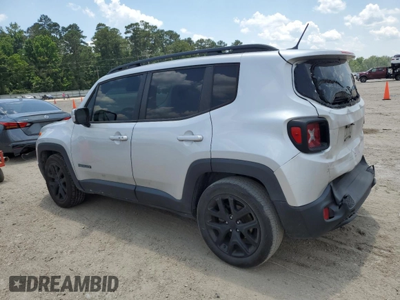 2017 Jeep Renegade Altitude with VIN ZACCJABB6HPF55278, listed as a Copart auction lot 59189225 with 156,379 mi miles and Salvage title. Bid and sale history available at DreamBid. Image 2.