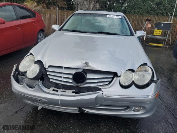 2004 Mercedes-Benz CLK-Class 3.2L with VIN WDBTJ65J04F096387, listed as a Copart auction lot 49657125 with 170,697 mi miles and Salvage Title. Bid and sale history available at carsss.com. Image 5.