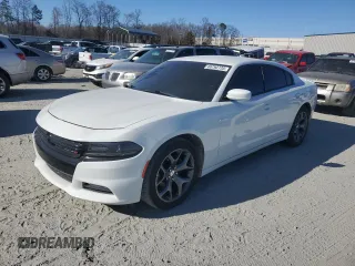 2015 Dodge Charger SXT with VIN 2C3CDXHG9FH915076, listed as a Copart auction lot 46792735 with 156,199 mi miles and Salvage Title. Bid and sale history available at DreamBid. Image 1.