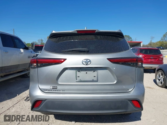 2021 Toyota Highlander L with VIN 5TDZZRAH9MS533683, listed as a IAAI auction lot 41788553 with 31,564 mi miles and . Bid and sale history available at DreamBid. Image 17.