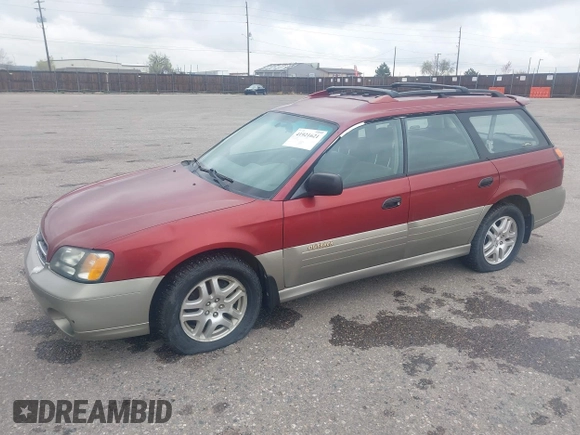 2002 Subaru Legacy Outback with VIN 4S3BH675X26627987, listed as a IAAI auction lot 41921621 with 114,981 mi miles and . Bid and sale history available at DreamBid. Image 2.