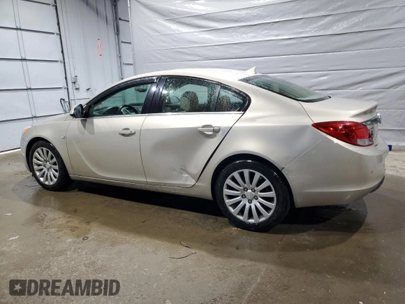 2011 Buick Regal CXL RL4 with VIN 2G4GS5EC4B9176286, listed as a Copart auction lot 50908375 with 131,435 mi miles and Salvage title. Bid and sale history available at DreamBid. Image 2.