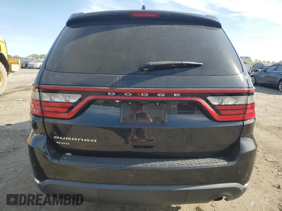 2016 Dodge Durango SXT with VIN 1C4RDJAG7GC408159, listed as a Copart auction lot 54196905 with 136,131 mi miles and Salvage title. Bid and sale history available at DreamBid. Image 6.