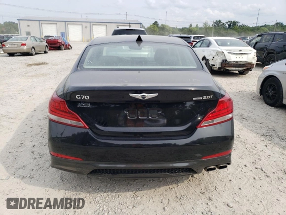 2020 Genesis G70 2.0T z VIN KMTG44LA8LU053493, wystawiony jako Copart lot #63290514 z przebiegiem 51 108 mil mil oraz Szkoda całkowita • Salvage title. Historia ofert i sprzedaży dostępna na DreamBid. Obrazek 6.