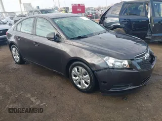 2014 Chevrolet Cruze LS with VIN 1G1PA5SH5E7436409, listed as a IAAI auction lot 41876578 with 210,863 mi miles and . Bid and sale history available at DreamBid. Image 1.