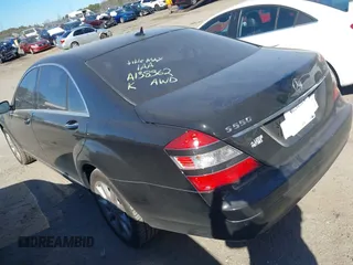 2007 Mercedes-Benz S 550 with VIN WDDNG86X07A138362, listed as a IAAI auction lot 41663730 with 141,760 mi miles and . Bid and sale history available at DreamBid. Image 3.