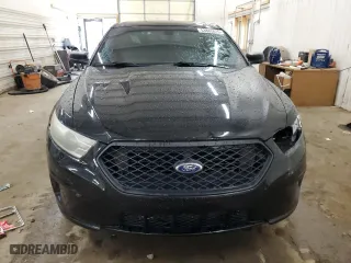 2014 Ford Sedan Police Interceptor with VIN 1FAHP2L99EG138550, listed as a Copart auction lot 53888815 with 56,228 mi miles and Salvage Title. Bid and sale history available at carsss.com. Image 5.
