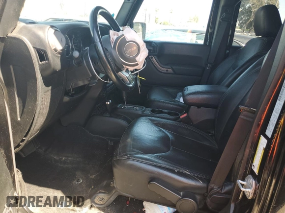 2018 Jeep Wrangler JK Unlimited Altitude with VIN 1C4BJWEG5JL820816, listed as a Copart auction lot 71212614 with 76,630 mi miles and Salvage Title. Bid and sale history available at carsss.com. Image 7.