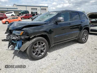 2021 Jeep Grand Cherokee Limited with VIN 1C4RJFBG5MC702885, listed as a Copart auction lot 54846075 with 50,503 mi miles and Salvage title. Bid and sale history available at DreamBid. Image 1.