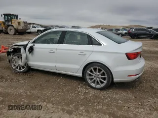 2015 Audi A3 2.0T Premium Plus with VIN WAUEFGFF5F1028708, listed as a Copart auction lot 50027045 with 112,252 mi miles and Salvage Title. Bid and sale history available at carsss.com. Image 2.
