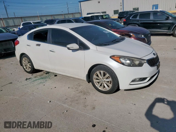 2014 Kia Forte EX with VIN KNAFX4A84E5090987, listed as a Copart auction lot 54062045 with 153,340 mi miles and Clean Title. Bid and sale history available at carsss.com. Image 4.