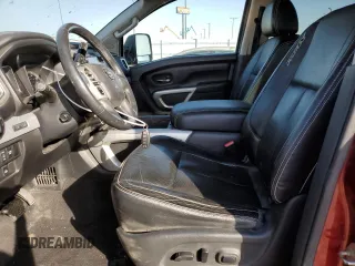 2016 Nissan Titan XD PRO-4X with VIN 1N6BA1F43GN512559, listed as a Copart auction lot 82991154 with 0 mi miles and Salvage Title. Bid and sale history available at carsss.com. Image 7.