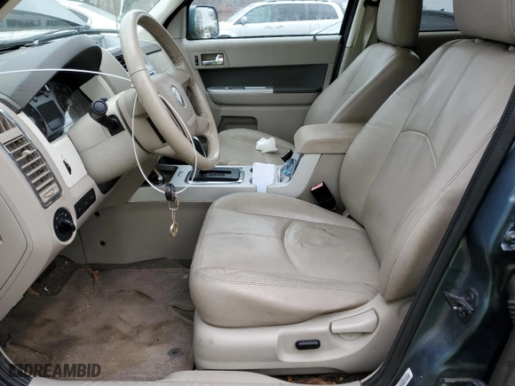 2011 Mercury Mariner Premier with VIN 4M2CN9HG7BKJ00344, listed as a Copart auction lot 47822215 with 107,070 mi miles and Salvage Title. Bid and sale history available at carsss.com. Image 7.