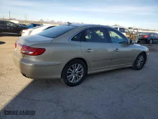 2011 Hyundai Azera Limited with VIN KMHFC4DF6BA537164, listed as a Copart auction lot 43716655 with 120,505 mi miles and Salvage Title. Bid and sale history available at carsss.com. Image 3.