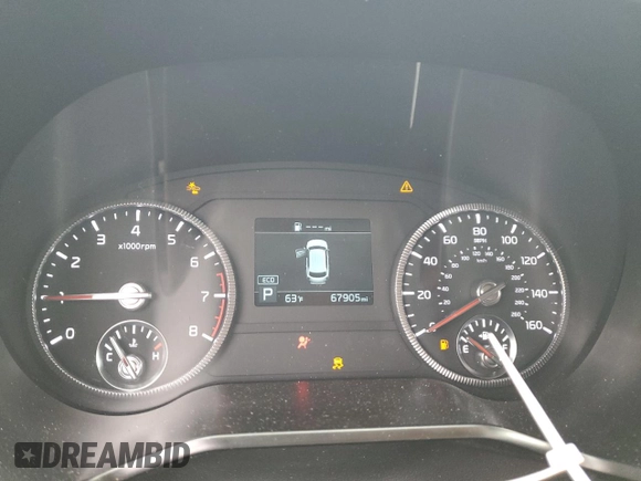 2022 Kia Telluride LX with VIN 5XYP24HC2NG234480, listed as a Copart auction lot 42247645 with 67,905 mi miles and Salvage title. Bid and sale history available at DreamBid. Image 9.