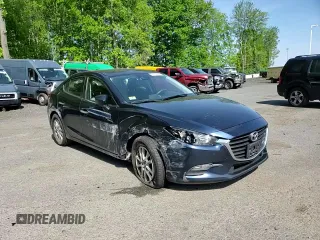 2018 Mazda 3 Sport with VIN 3MZBN1U77JM215586, listed as a Copart auction lot 56766805 with 80,779 mi miles and Salvage Title. Bid and sale history available at DreamBid. Image 13.