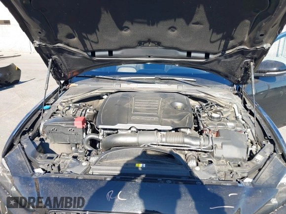 2018 Jaguar XE 25t Premium with VIN SAJAD4FX9JCP29457, listed as a IAAI auction lot 41255109 with 38,419 mi miles. Bid and sale history available at carsss.com. Image 10.