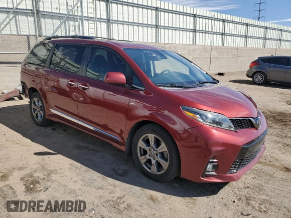 2019 Toyota Sienna SE с VIN 5TDEZ3DC6KS219708, выставлен на аукционе Copart как лот 53881225 с пробегом 116 807 миль миль и Списание • Salvage title. История ставок и продаж доступна на DreamBid. Изображение 4.
