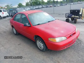 1997 Ford Escort LX with VIN 1FALP13P1VW418844, listed as a IAAI auction lot 42583584 with 145,463 mi miles and . Bid and sale history available at DreamBid. Image 1.