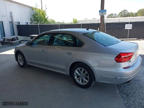 2016 Volkswagen Passat 1.8T S with VIN 1VWAS7A38GC031521, listed as a IAAI auction lot 42069429 with 94,938 mi miles. Bid and sale history available at carsss.com. Image 3.