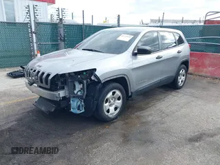 2014 Jeep Cherokee Sport with VIN 1C4PJLAB5EW268916, listed as a IAAI auction lot 41715729 with 116,544 mi miles and . Bid and sale history available at DreamBid. Image 20.