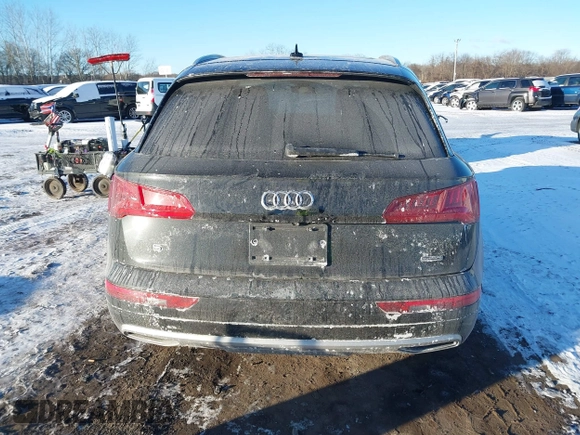 2019 Audi Q5 Premium with VIN WA1ANAFY9K2069635, listed as a IAAI auction lot 41252649 with 91,199 mi miles. Bid and sale history available at carsss.com. Image 16.