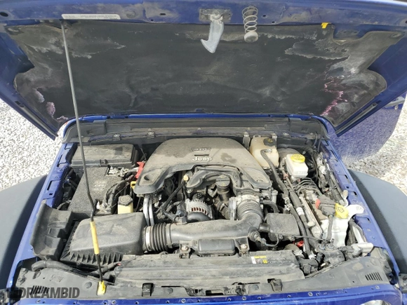 2018 Jeep Wrangler Unlimited Rubicon with VIN 1C4HJXFG5JW187683, listed as a Copart auction lot 47352015 with 85,590 mi miles and Salvage Title. Bid and sale history available at carsss.com. Image 12.