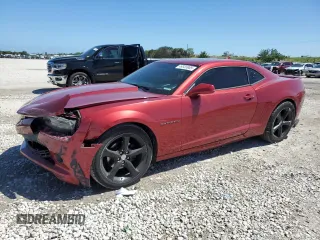 2014 Chevrolet Camaro LT z VIN 2G1FC1E36E9130834, wystawiony jako Copart lot #49555905 z przebiegiem 120 137 mil mil oraz Nie do naprawy • Non repairable. Historia ofert i sprzedaży dostępna na DreamBid. Obrazek 1.