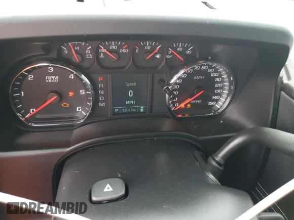 2016 Chevrolet Tahoe Commercial with VIN 1GNLCDEC5GR336190, listed as a Copart auction lot 61215565 with 92,007 mi miles and Salvage title. Bid and sale history available at DreamBid. Image 9.