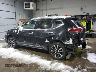 2020 Nissan Rogue SL with VIN 5N1AT2MV6LC747694, listed as a Copart auction lot 44685905 with 55,788 mi miles and Salvage Title. Bid and sale history available at DreamBid. Image 2.