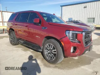 2023 GMC Yukon AT4 with VIN 1GKS2CKD7PR470556, listed as a Copart auction lot 88579295 with 30,735 mi miles and Salvage Title. Bid and sale history available at carsss.com. Image 4.
