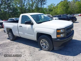 2014 Chevrolet Silverado 1500 Work Truck with VIN 1GCNCPEH4EZ368172, listed as a IAAI auction lot 41895169 with 182,291 mi miles. Bid and sale history available at carsss.com. Image 1.