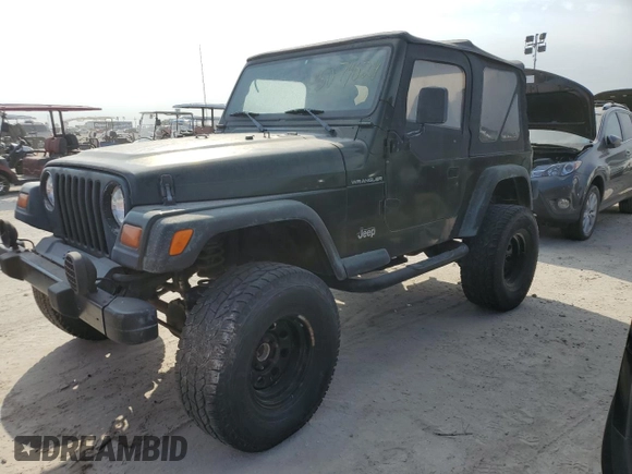 1998 Jeep Wrangler SE with VIN 1J4FY29PXWP759859, listed as a Copart auction lot 75079024 with Not Provided miles and Non Repairable. Bid and sale history available at carsss.com. Image 1.
