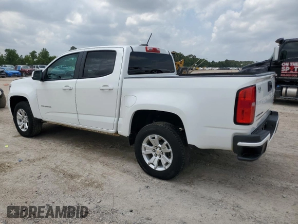 2021 Chevrolet Colorado 2WD LT with VIN 1GCGSCEN3M1135858, listed as a Copart auction lot 54905915 with 86,862 mi miles and Salvage Title. Bid and sale history available at DreamBid. Image 2.