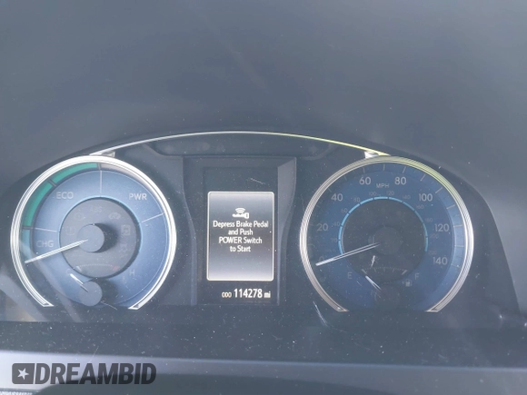 2017 Toyota Camry Hybrid LE with VIN 4T1BD1FK7HU202202, listed as a IAAI auction lot 41260595 with 114,278 mi miles. Bid and sale history available at carsss.com. Image 7.