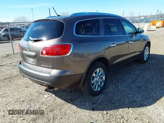 2012 Buick Enclave Leather with VIN 5GAKRCED6CJ389108, listed as a IAAI auction lot 41854814 with 211,473 mi miles and . Bid and sale history available at carsss.com. Image 4.