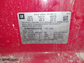 2015 Chevrolet Silverado 1500 LS with VIN 1GCRCPEH2FZ318132, listed as a IAAI auction lot 41645486 with 100,475 mi miles. Bid and sale history available at carsss.com. Image 9.