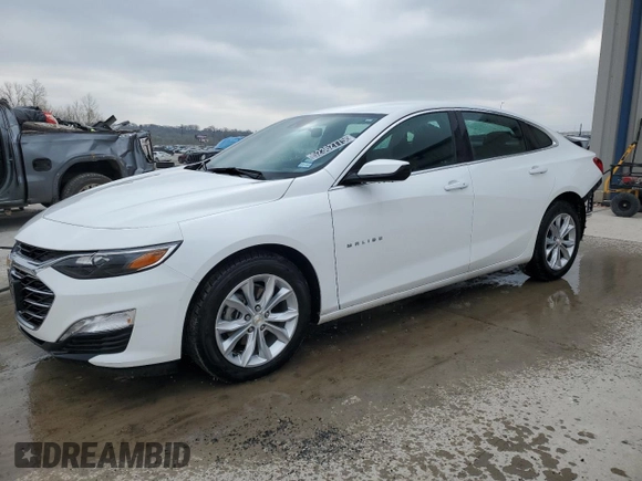2025 Chevrolet Malibu LT with VIN 1G1ZD5ST5SF132695, listed as a Copart auction lot 52362775 with 12,114 mi miles and Clean Title. Bid and sale history available at DreamBid. Image 1.