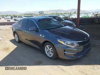 2017 Kia Optima LX with VIN KNAGT4L31H5149628, listed as a IAAI auction lot 42630216 with 102,329 mi miles and . Bid and sale history available at DreamBid. Image 1.