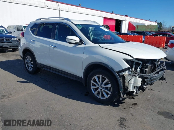 2018 Nissan Rogue SV with VIN KNMAT2MV4JP517582, listed as a IAAI auction lot 41730474 with 88,003 mi miles. Bid and sale history available at carsss.com. Image 1.