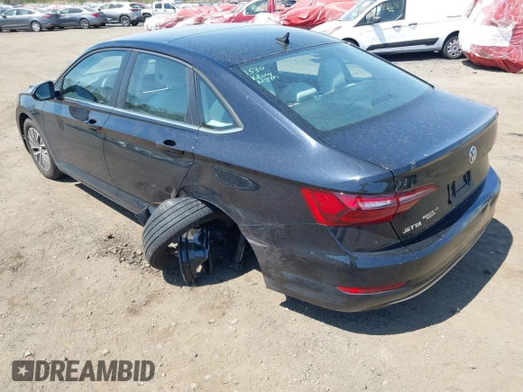 2021 Volkswagen Jetta S with VIN 3VWC57BU2MM102343, listed as a IAAI auction lot 42102193 with 33,205 mi miles and . Bid and sale history available at DreamBid. Image 3.