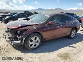 2012 Honda Crosstour EX-L with VIN 5J6TF2H52CL003809, listed as a Copart auction lot 53836055 with 123,179 mi miles and Clean Title. Bid and sale history available at carsss.com. Image 1.