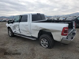 2023 Ram 2500 Laramie with VIN 3C6UR5FL6PG533411, listed as a Copart auction lot 85919074 with 0 mi miles and Salvage Title. Bid and sale history available at carsss.com. Image 2.