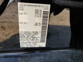 2021 Nissan Altima SV with VIN 1N4BL4DV8MN319030, listed as a Copart auction lot 50226225 with 87,124 mi miles and Salvage Title. Bid and sale history available at carsss.com. Image 12.