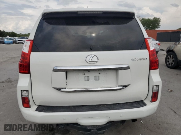 2012 Lexus GX 460 with VIN JTJBM7FX8C5043886, listed as a Copart auction lot 56077315 with 210,343 mi miles and Clean title. Bid and sale history available at DreamBid. Image 6.